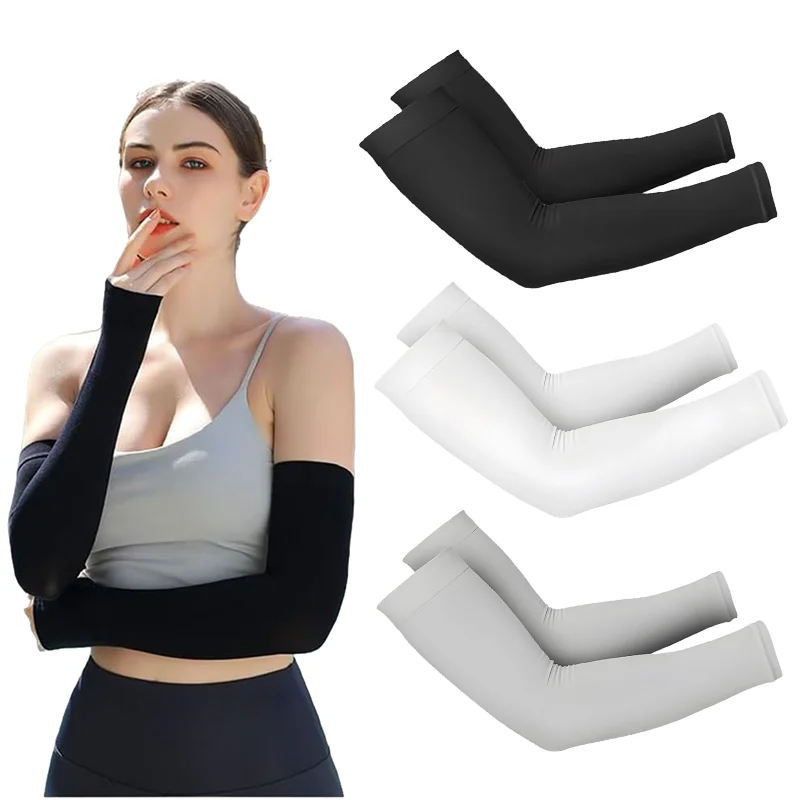 

3 Pairs Cooling Arm Sleeves | Breathable for Sports/Outdoor,Multi-Sport Use for Cycling/Running/Golf, Suitable for Activities