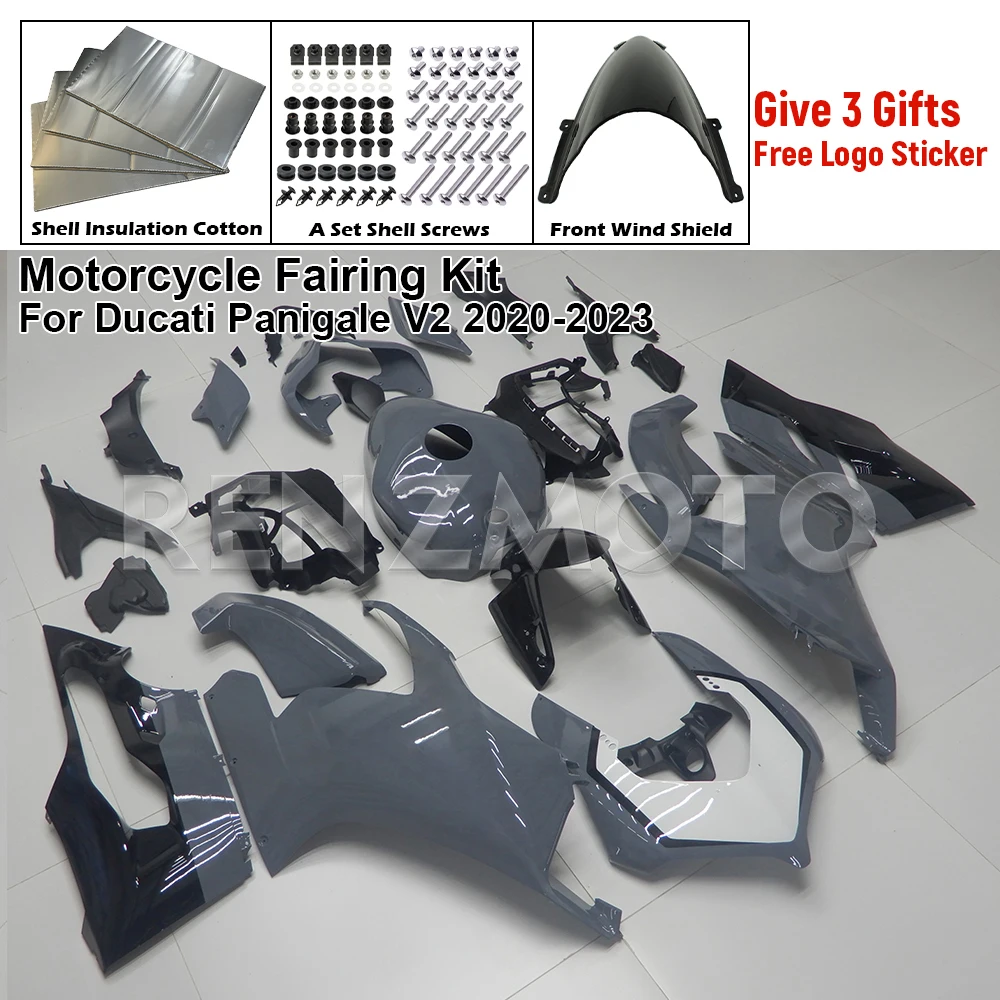 

D1020-2002c For DUCATI Panigale V2 2020-2023 Fairing Motorcycle Set Body Kit Decoration Plastic Guard Plate ducati v2 fairing