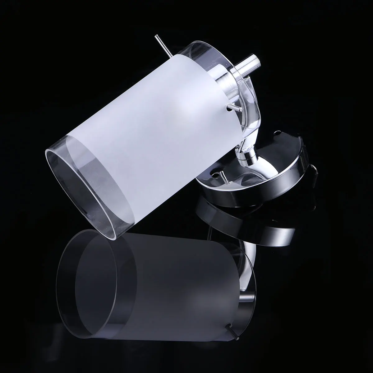 

Glass Wall Lamp Modern Solid E27 Wall Light Minimalist Decor Bedroom Porch Bathroom Loft Lighting Restaurant Office Sconce