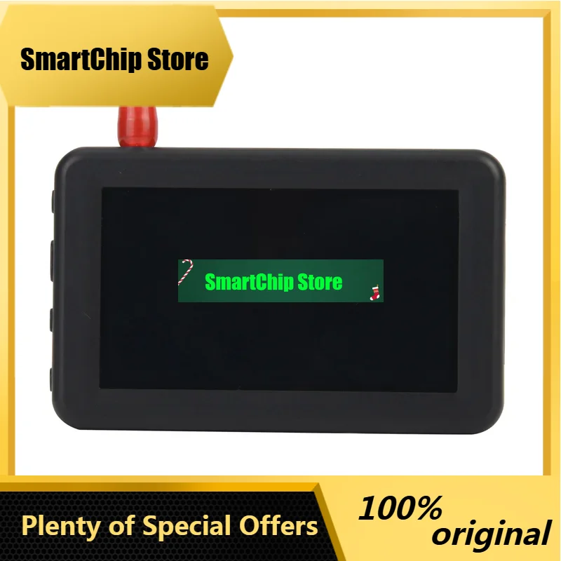 SmCpMicro 5.8G 40CH 3 Inch LCD 480x320 Auto Search FPV Monitor Build-in Battery For RC Multicopter FPV Drone Parts