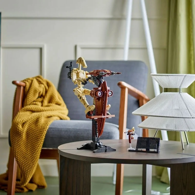 Blocs de construction créatifs pour droïde de combat, 1088 pièces, avec figurine MOC, briques à assembler, jouet cadeau pour enfants et adultes