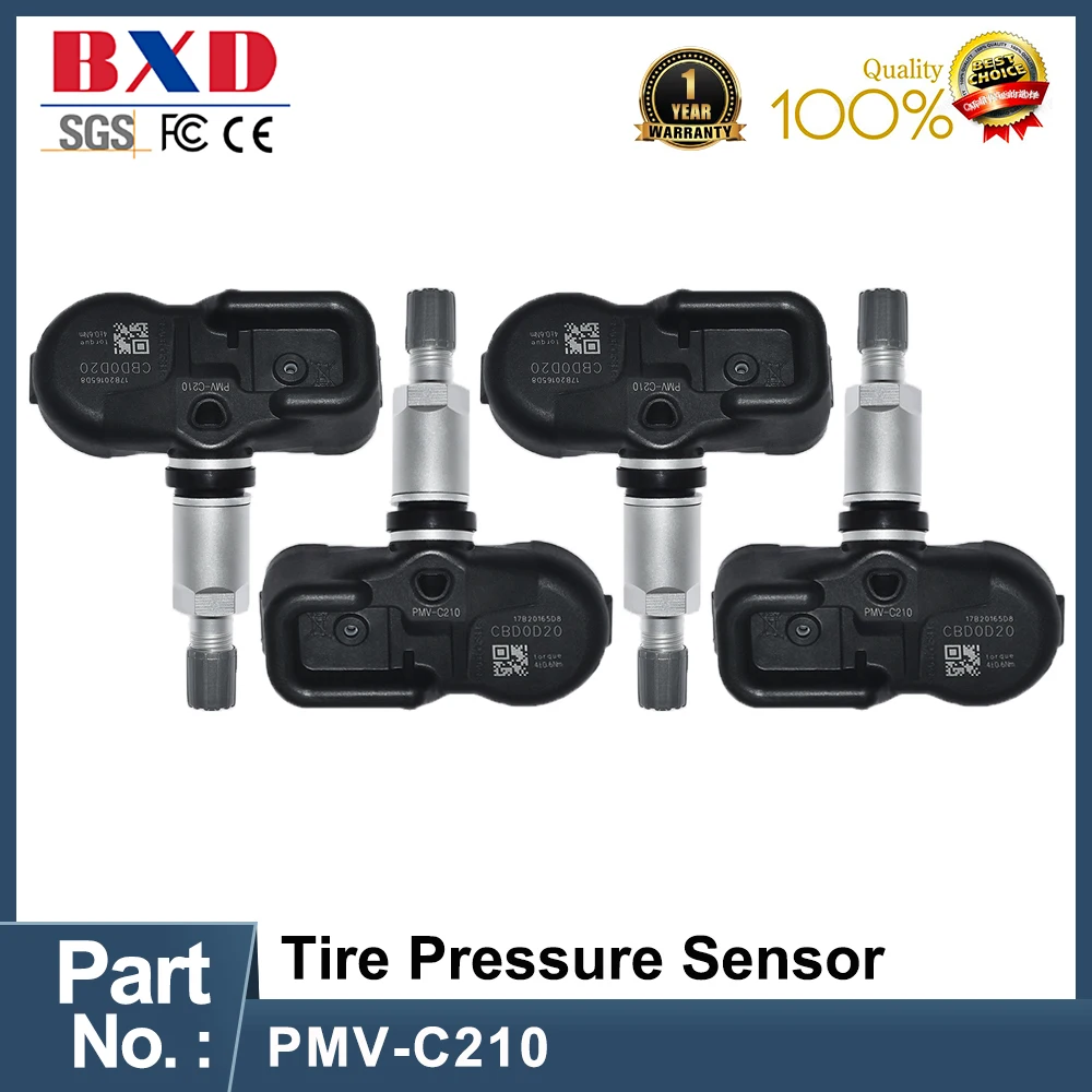 1/4/8PCS TPMS Tire Pressure Sensor PMV-C210 For Lexus CT ES LS RX Toyota Camry Corolla Hiace Prius Venza Yaris Hiace PMVC210