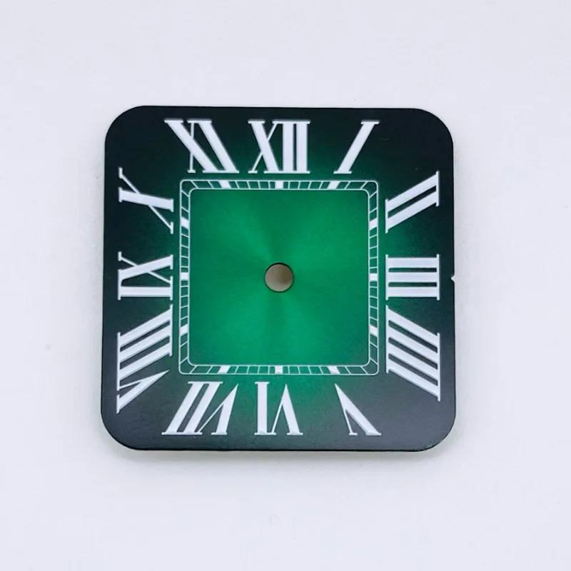 27mm NH35 Dial Matte No Logo Sun Stripe Nail Modified Literally Watch Accessories Suitable for NH35 NH36 Movement NEW DIY