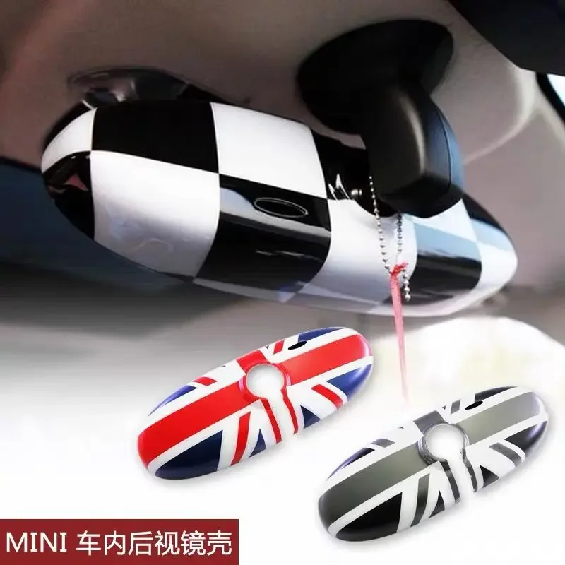 

Car Rear View Mirror Case Cover Sticker Decor Car-Styling For BMW MINI Cooper JCW S One+ R55 R56 R57 R58 R59 R60 R61 Countryman