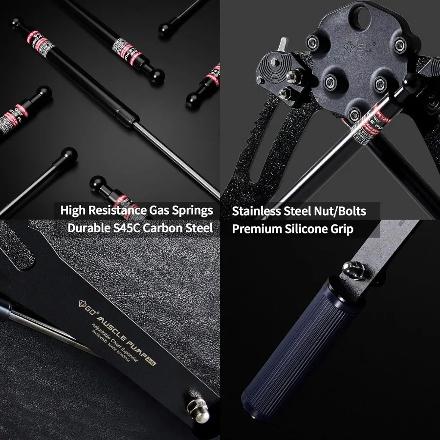 مضخة عضلية جديدة لتوسيع الصدر لتدريب قوة الجسم العلوي وتنمية عضلات الكتف مثالية لتمرين الصدر للرجال أ #6