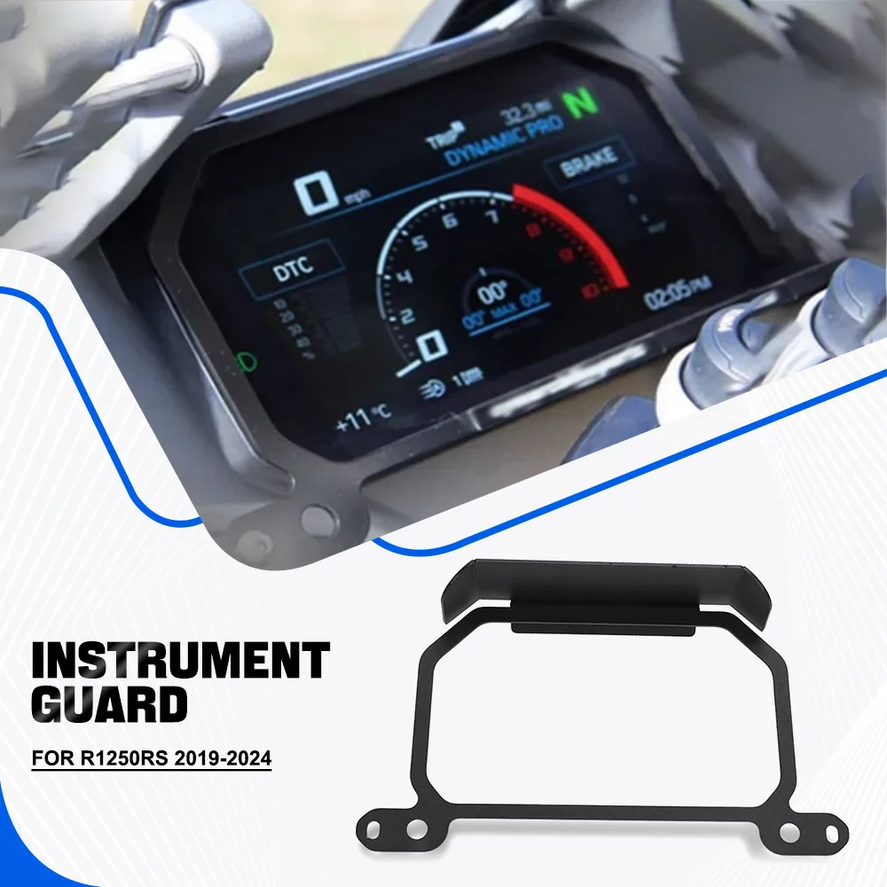 Display Anti-theft Frame Protection For BMW R1250RS 2019-2022-2023-2024 Meter Frame TFT Theft Instrument Guard R1250 RS R1250 RS