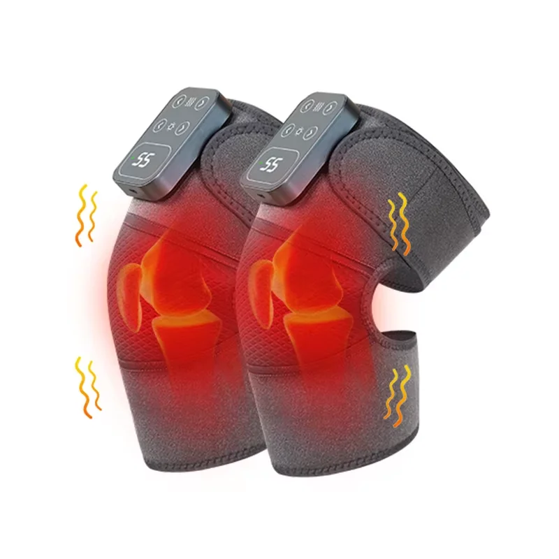 

Электрический массажер для колена с подогревом, защита для теплых/холодных ног с горячим компресом, боль в суставах, для облегчения ног