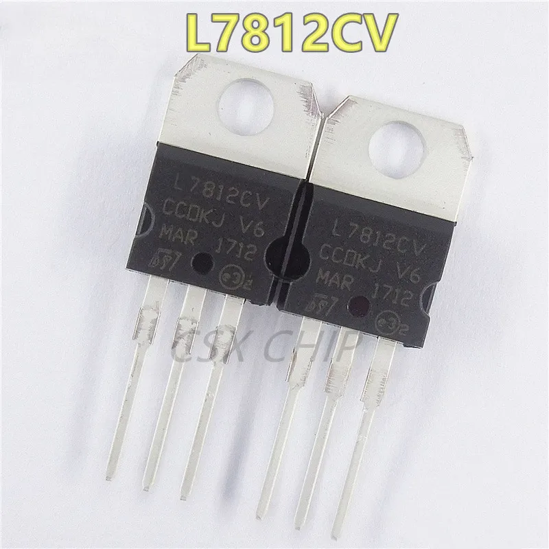 10PCS New Imported Original L7805CV L7812CV L7815CV 7805 7812 7815 TO-220 Voltage Regulator