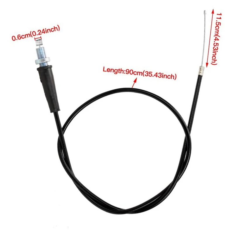 Throttle Cable For SSR Coolster Roketa SDG NST X-Treme 50Cc 70Cc 110Cc 125Cc Baja Dirt Runner X250 DR50 DR70 DR90