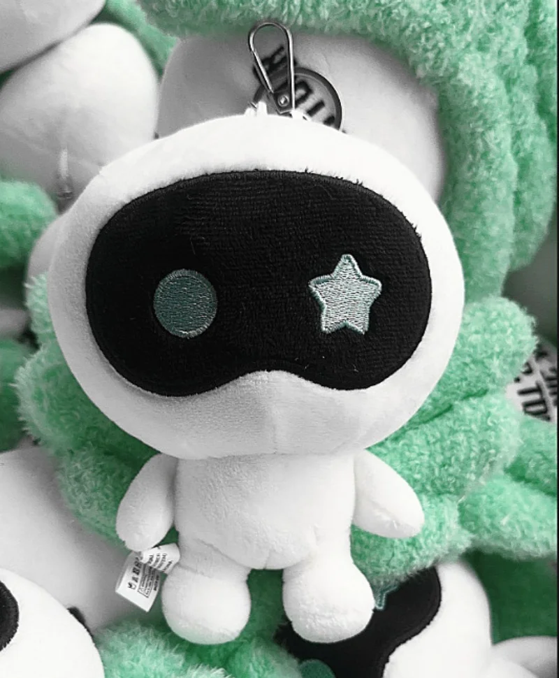 Korea Wootteo Plush Toy Kawaii Stuffed Doll for Backpack Pendant Wave New JIN Design Astronaut Wings Keychain Fans Support Gift