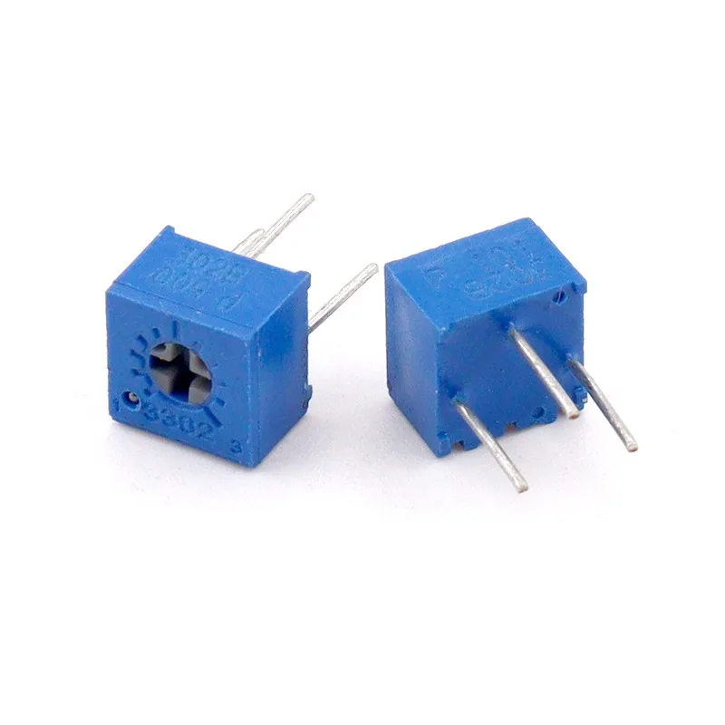 500pcs/lot 3362W 14 Values 100R to 2M Ohm Trimpot Trimmer Potentiometer 10% Resistance Tolerance