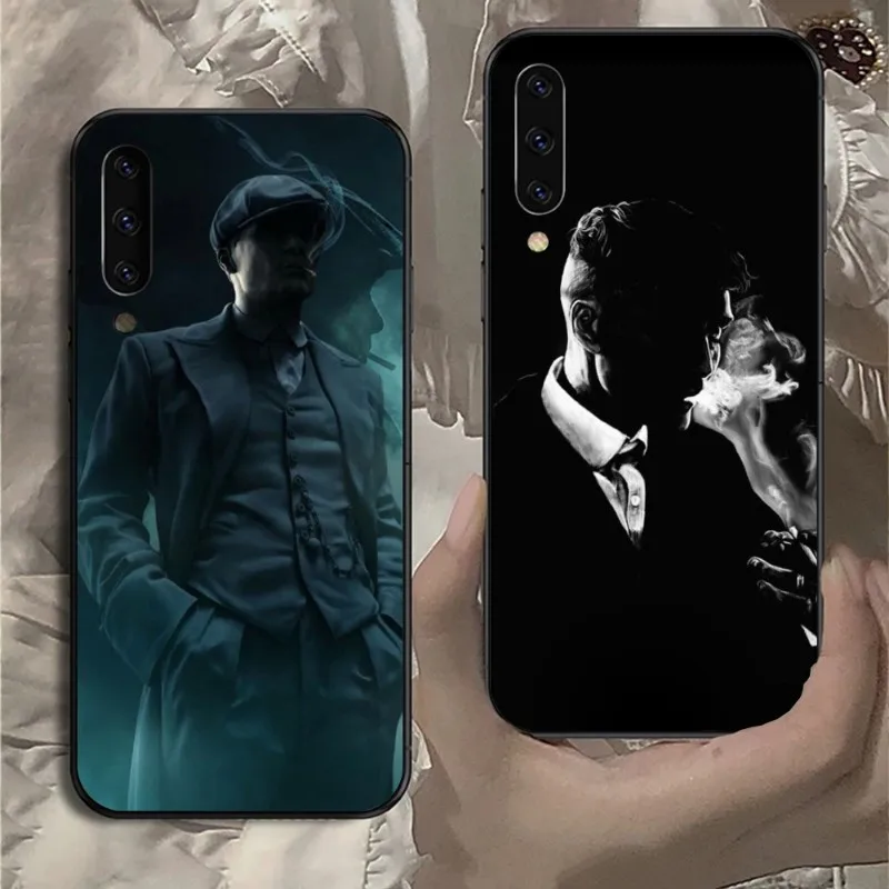 Tommy Shelby Mobile Cell Phone Case for Samsung Note 9 10 20 Plus Pro Ultra J6 J5 J7 J8 Black Soft Phone Cover Funda