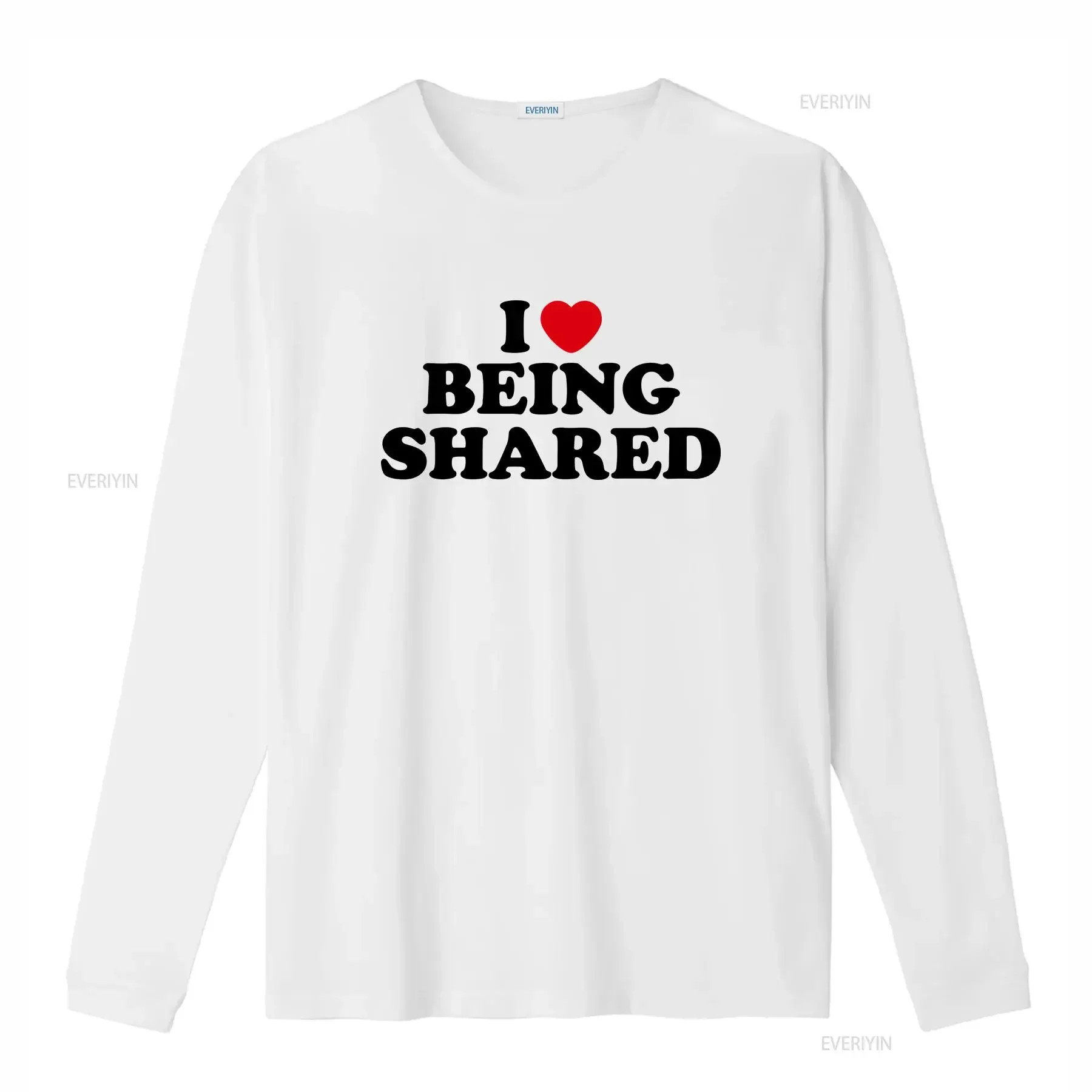 I Love Being Shared Swinger T Shirt For Women Clothes Lifestyle Hotwife Please Read The Size Chart vintage Washed Stylish