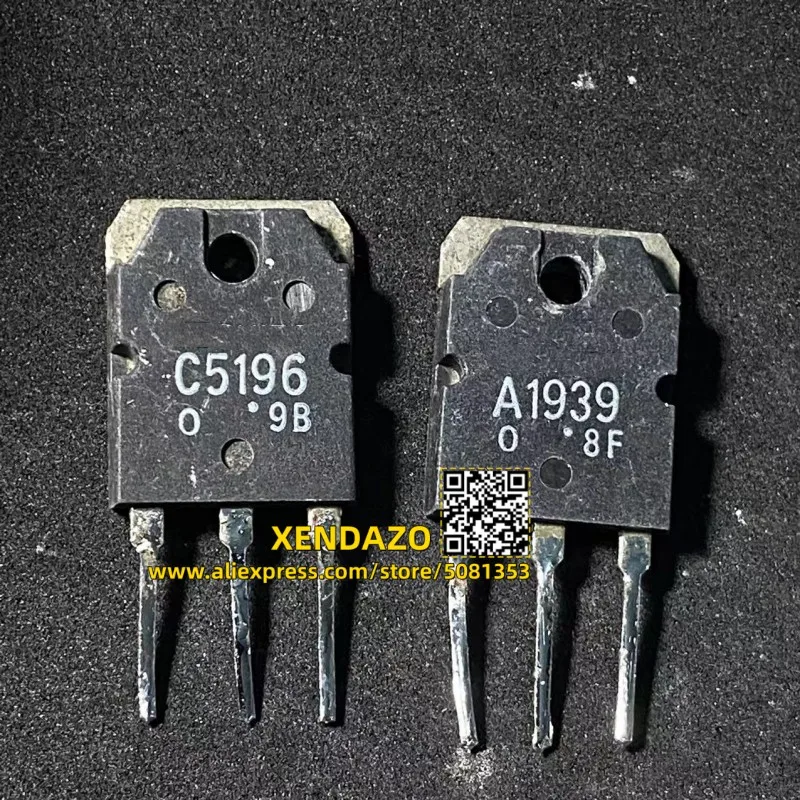 5pairs 2SA1939 2SC5196 A1939 C5196 TO-247 2-16C1A Power Transistors