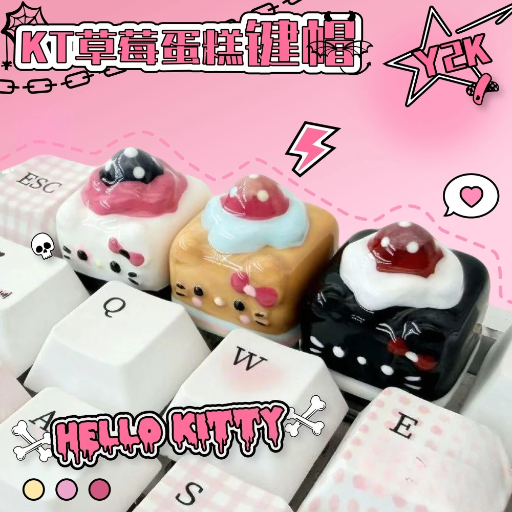 Klawisze Y2K Kawaii, Klawisze – Y2K Desk Setup recenzja i cena