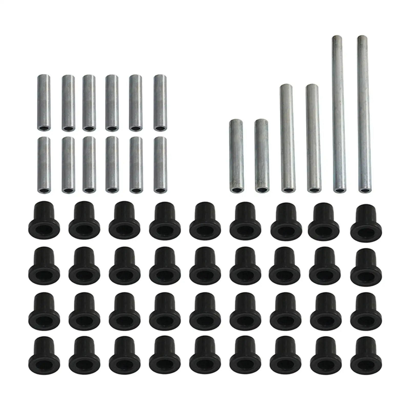 A Arm Bushing Kit Complete Kit Sleeves and Hardware Durable Heavy Duty Replace