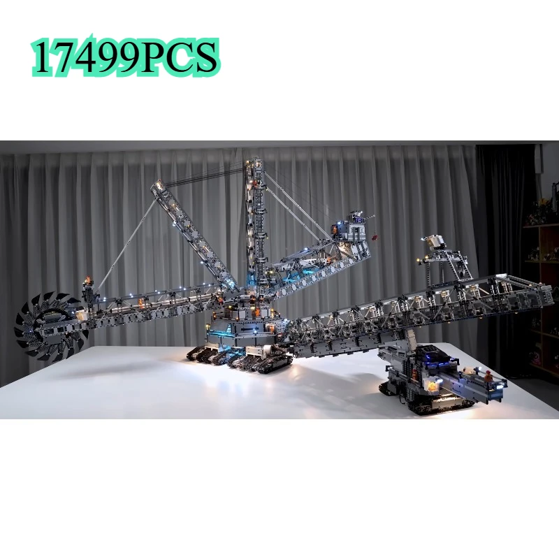 NEW 17499PCS Mining Excavator  Giant Bagger 288, High-Difficulty Mechanical Adult Collectible Kit Christmas Gift