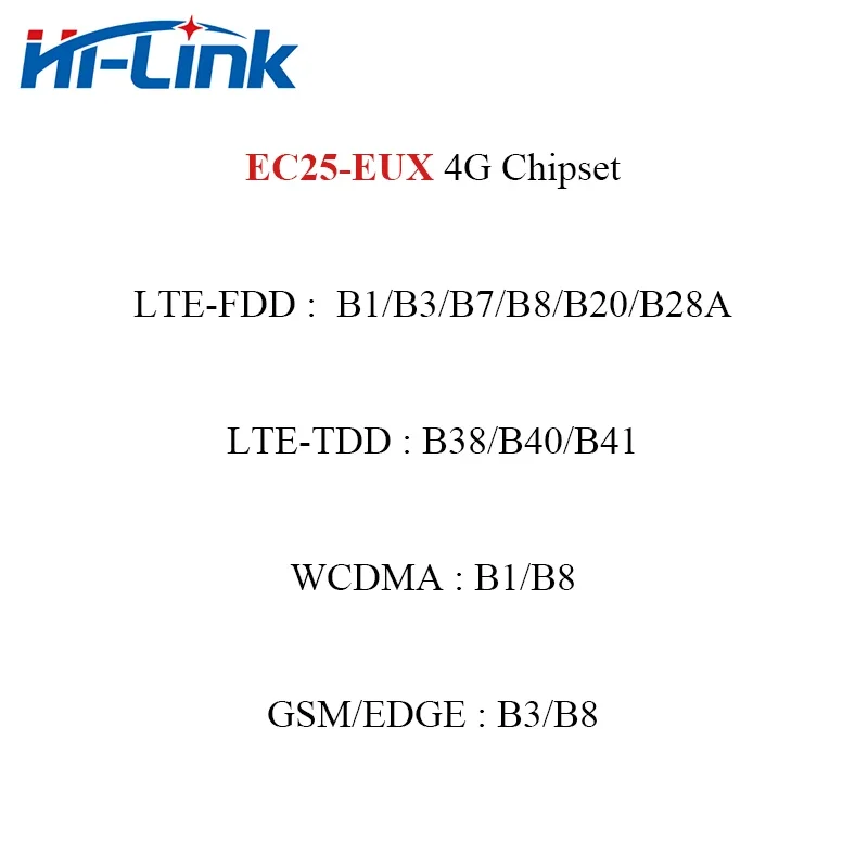 HLK-GD01 With Test Borad Wireless 4G Router Wifi with SIM card Portable outdoor WiFi with EC25-EUX 4G Chipset