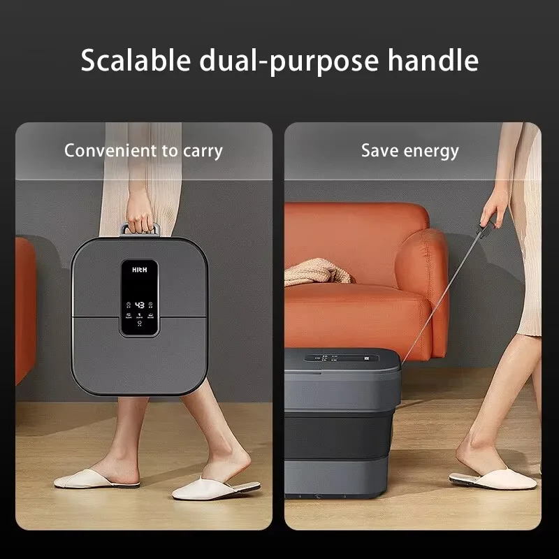 Electrically-powered Folding Washing & Massage Tub DPS Heating Intelligent Foot Bath Spa Massage Device - view 5