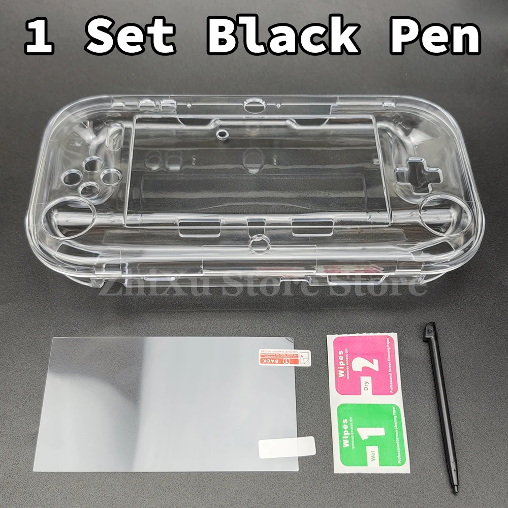 Protective Clear Crystal Hard Case Cover for Wii U Gamepad Skin Shell Protector For Wii U Controller ﻿ ﻿ view 6