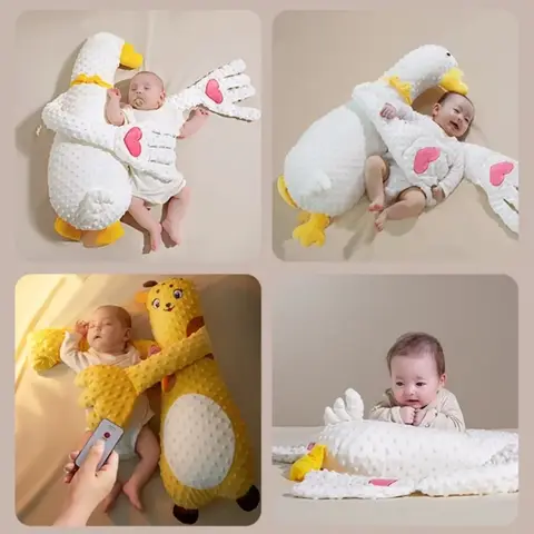 아기 전기 팜 유아 수면 베개 진정 장난감 아기 베개 신생아 Beeding Sleeping Patting Doll Kids Neck Pillows Nursing