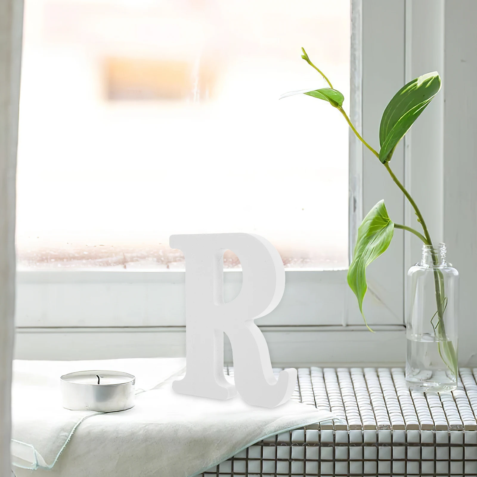 

Letter Ornaments Home Wall Decor Signs Large Wood Letters Decorative Diy Alphabet Baby Shower