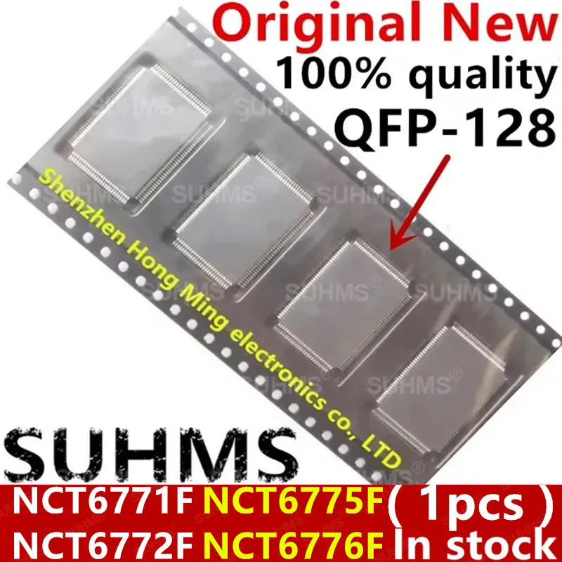 (1piece) 100% New NCT6771F NCT6772F NCT6775F NCT6776F QFP-128 Chipset