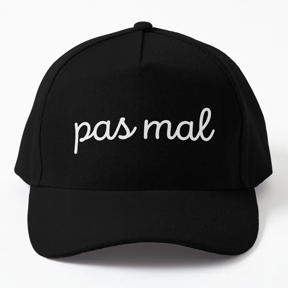 

Pas Mal - Not Too Bad in French Baseball Cap Luxury Brand Thermal Visor Snapback Cap Hats For Men Women'S