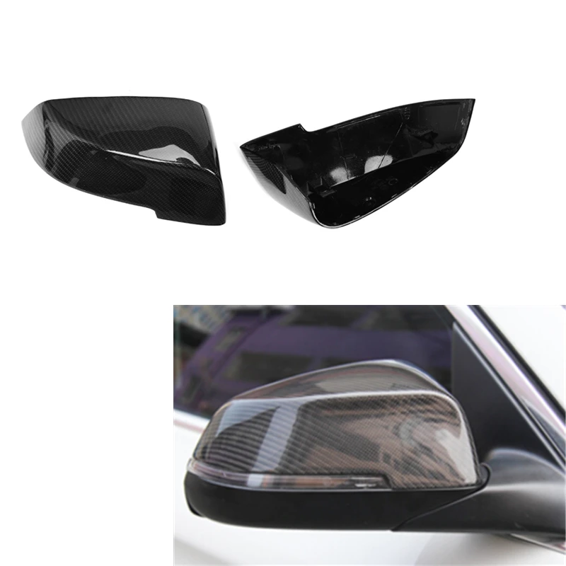 Car-styling Replacement Carbon Fiber Car Side Wing OEM Style Mirror Cover For BMW 5 6 7 Series F10 F11 F18 F01 F02 GT F07 2013+