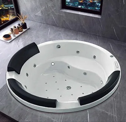

Factory Sell Hot Tub 2 4 Person Round Shape Indoor And Outdoor Spa Combo Massage Spa Design Style Modern Tub Bath