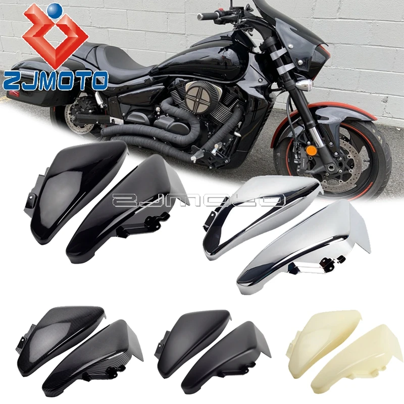 Black Carbon 2006-2022 Side Panel Cover for Suzuki Boulevard M109R Battery Fairing Guard For M1800R VZR1800 M109 B.O.S.S 2020