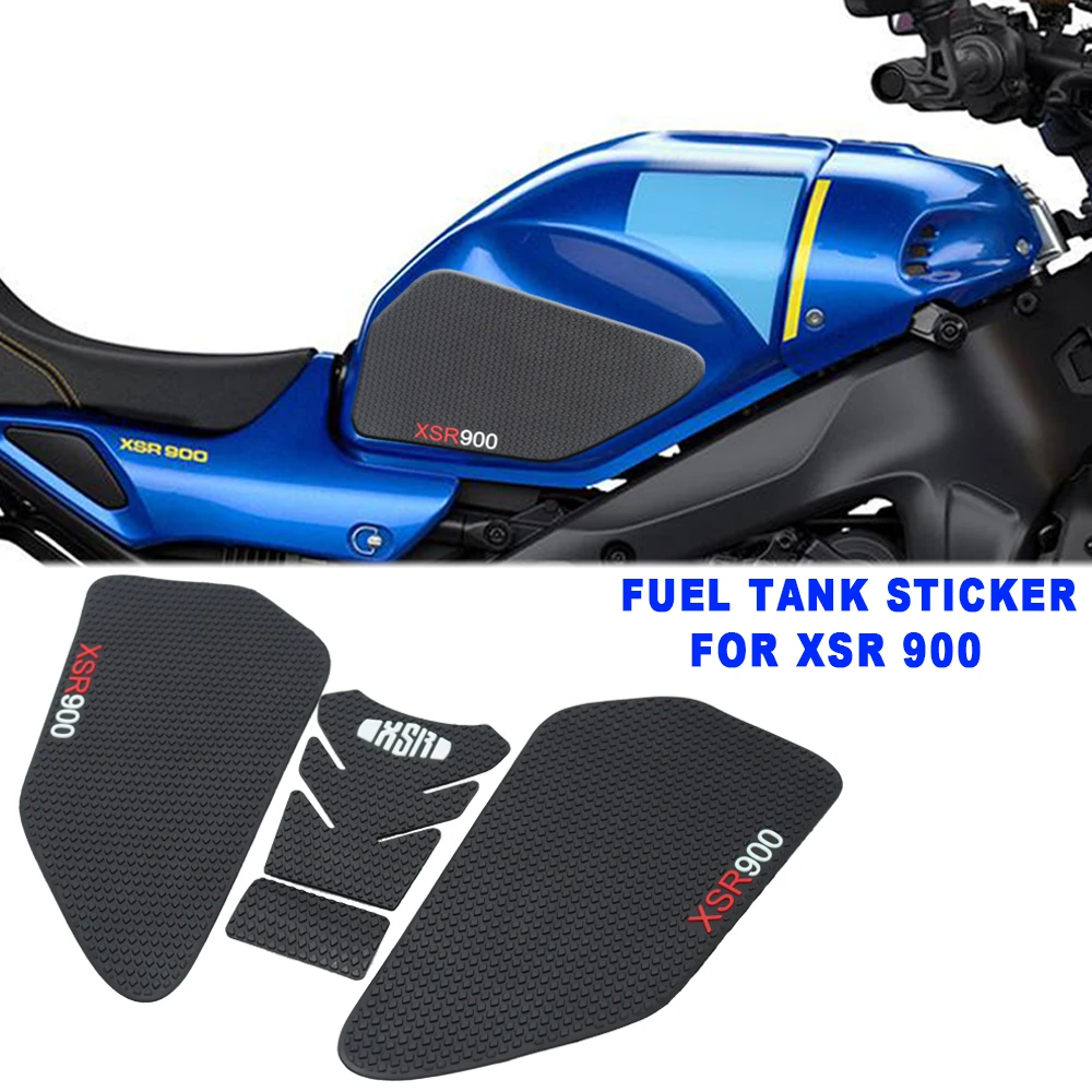 

Motorcycle Accessories Tank Pad Rubber Non-Slip Protector Sticker Side Traction Kneepad Decal For XSR900 2022 2023