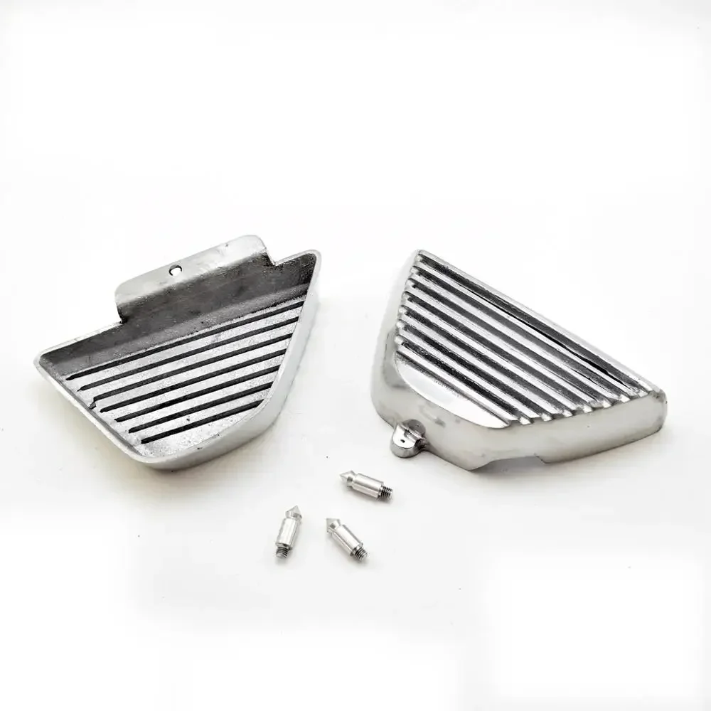 

Aluminum Side Cover Left Right Side Fairing Panel Cover For Honda monkey bike Die-cast aluminum polishing Z50 Z50J