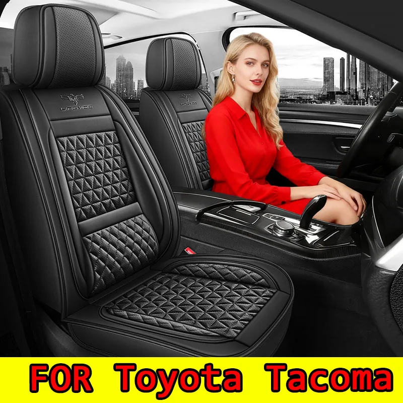 

Чехол на автомобильное сиденье Toyota Tacoma, водонепроницаемый, износостойкий, грязеотталкивающий, мягкий, полностью обернутый чехол на сиденье
