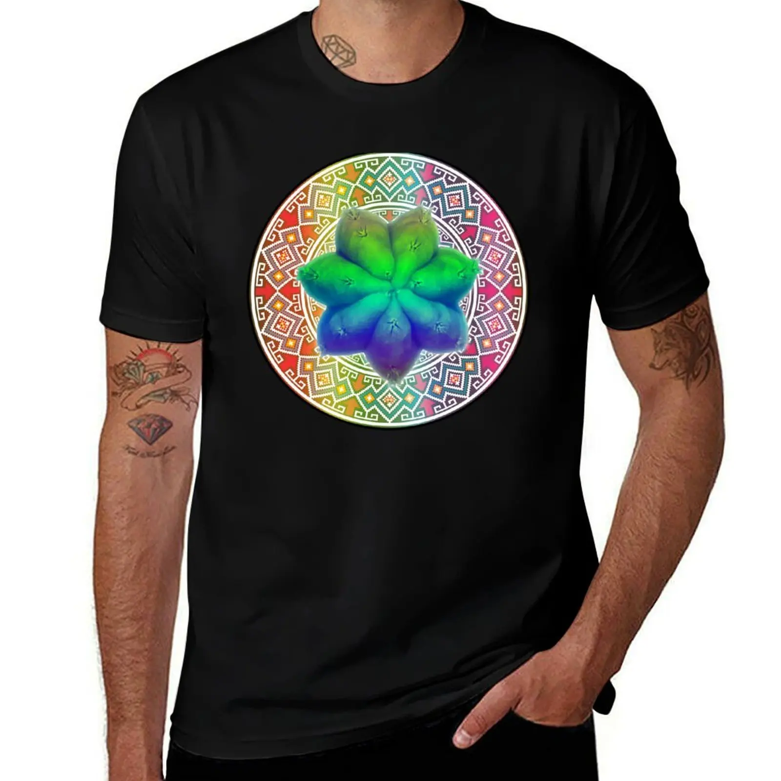San Pedro Entheogen Shaman T-Shirt Comfortable Workout Short Sleeve Shirt T-Shirt