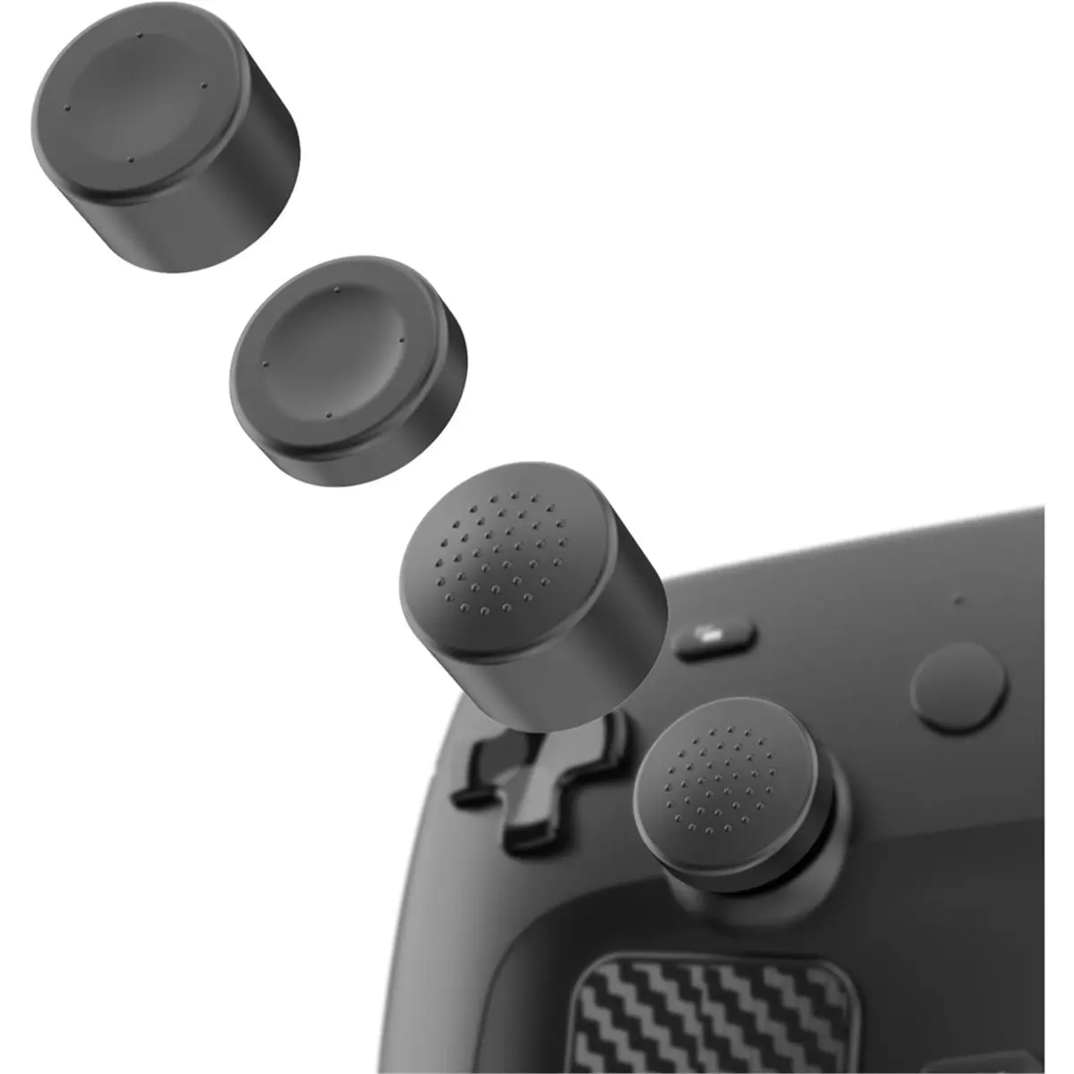 DT89 NEW For Touchpad StickersWear Controller Button Thumbstick Caps + Touchpad +Back Button Silicone Covers