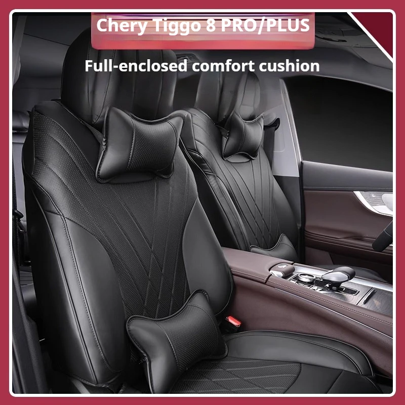 For Chery Tiggo 8 PRO PLUS 2022-2025 All Surround Seat Covers Four Seasons Universal Car Seat Cushion Interior Accessories