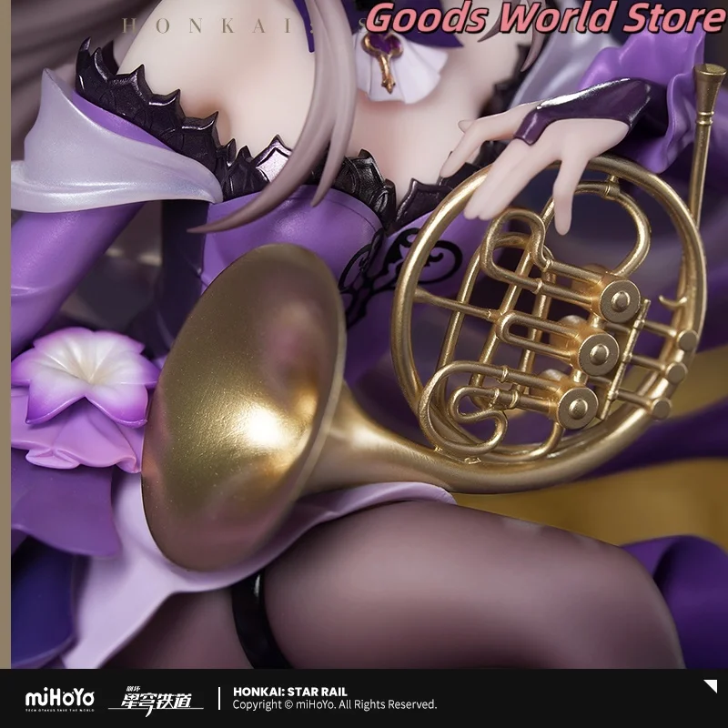 الأصلي هيرتا 1/8 تمثال نموذج زخرفة الرسمية ميرش لعبة هونكاي ستار السكك الحديدية هيرتا تأثيري حلي أنيمي نموذج هدية الهالوين #5