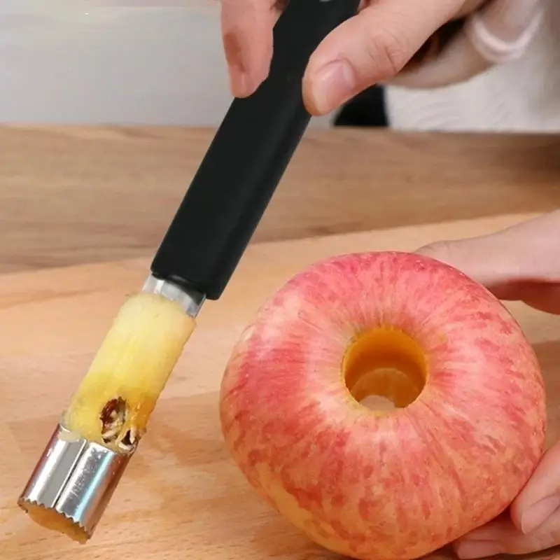 Corer Pitter Pear Bell Twist Fruit Stoner Easy Core Seed Remover Pepper Remove Pit Kitchen Tool Gadget view 5