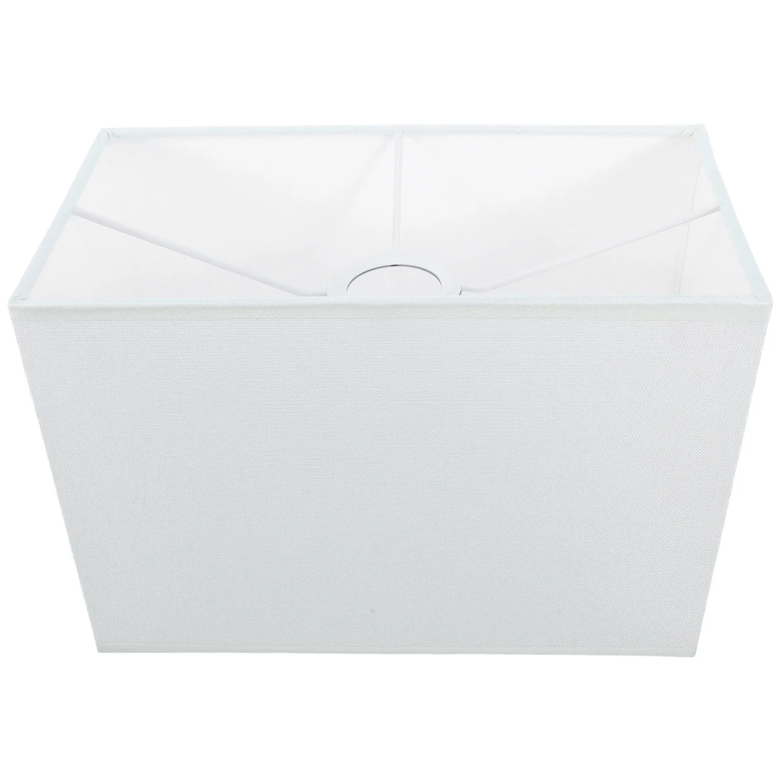 Rectangle Linen Lampshade Fabric Lamp Shade Bedroom Living Room Table Floor Lamp Replacement Decorative Soft Glow Fabric