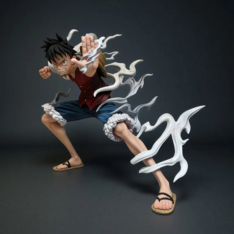 One Piece Monkey D Luffy Gear 2 16cm Action Figure Anime Collectible PVC Model for Desktop Decoration Gaming Case Decor Fans