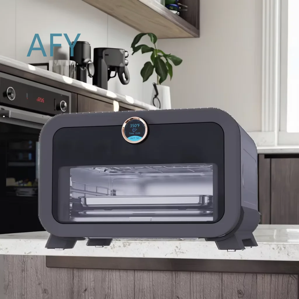Air Fryer Electric Pizza Oven 1700W for Home Kitchen Multifunctional Countertop Oven for 12 Inch Pizza Baking Airfryer Oven