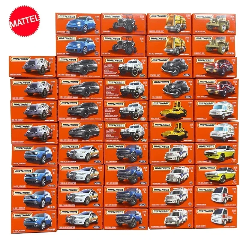 Original Matchbox Car Boxed 1/64 Diecast City Hero Alloy Model Tesla Volkswagen Porsche Vehicles Toys for Boys Collection Gift