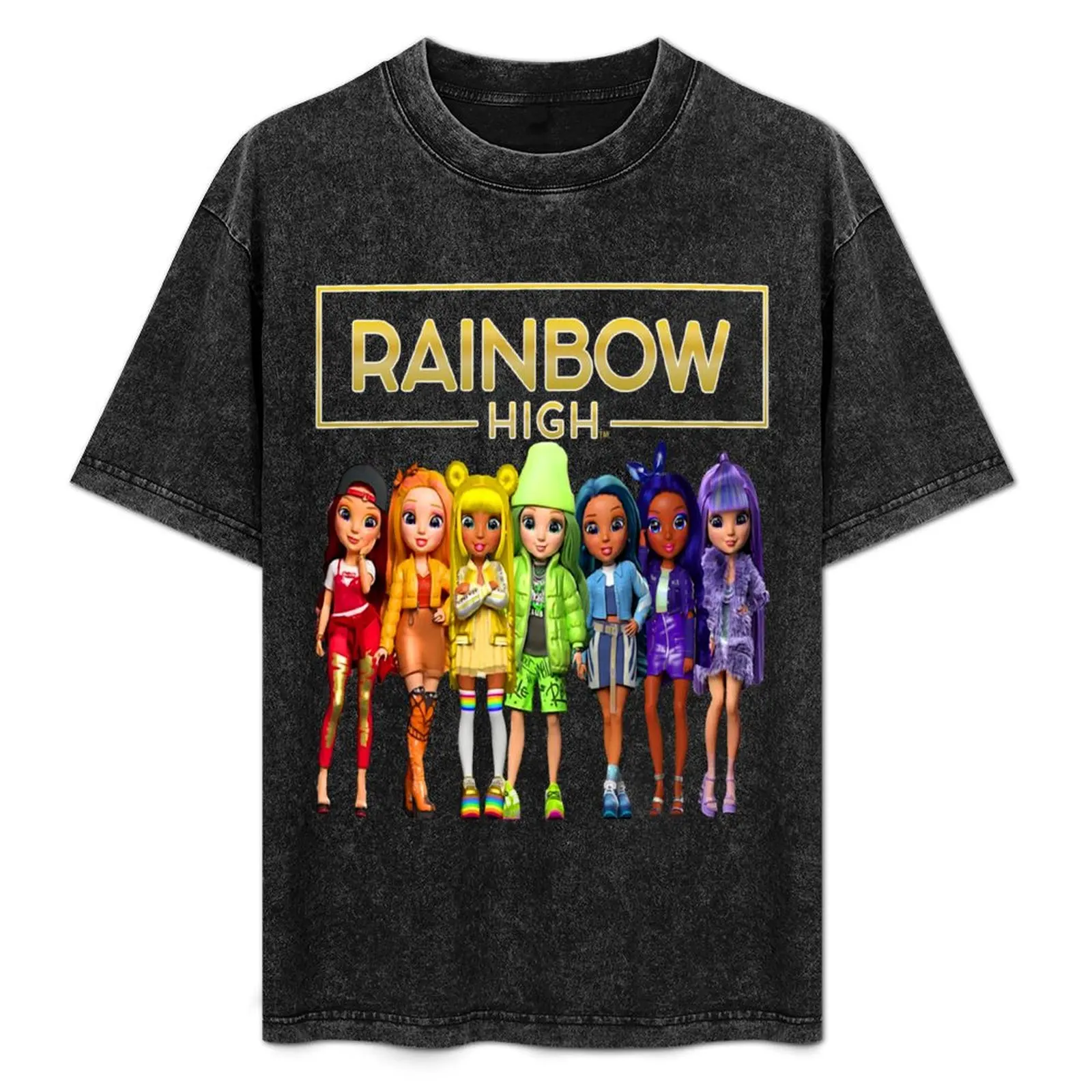 Rainbow High Gift For Fans rainbow high dolls rainbow high characters T-Shirt kawaii clothes tees tshirts for men