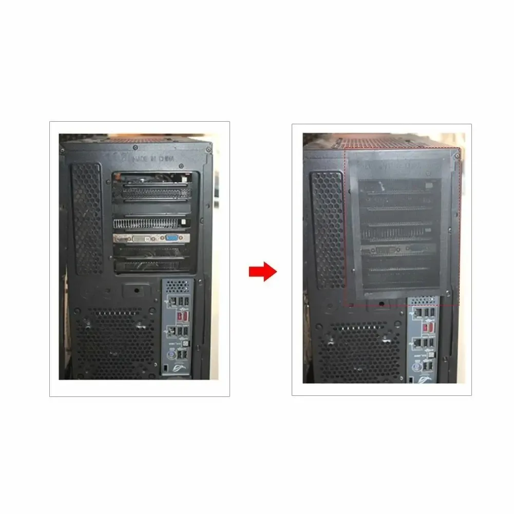 DIY Computer Mesh 30CM Lüfter-Staubfilter PC-Gehäuse-Staubfilter für Netzwerk-Netzgehäuse Chassis-Staubschutz für Lautsprecher-Lüfter-Kühler Schwarz – Detail 4