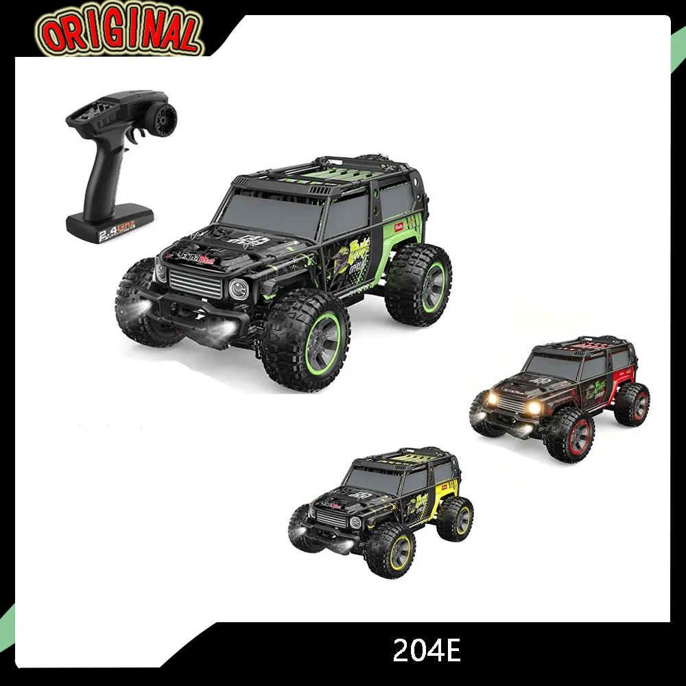 

Бесщеточный радиоуправляемый автомобиль 204E 1/10 4WD — 2,4G, 4 канала, 50-60 км/ч, вездеходный RTR