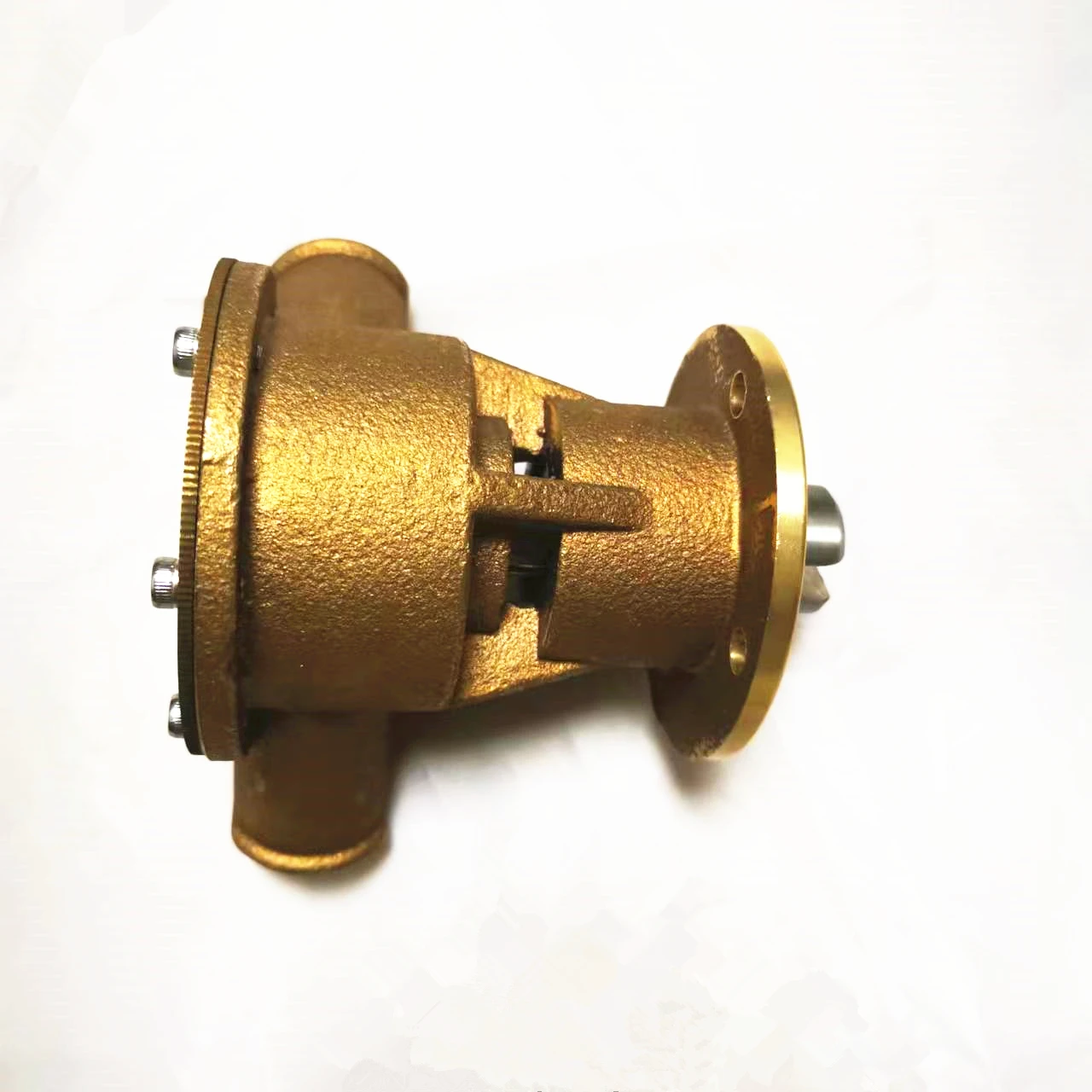 Shaft inox bronze flexible rubber impeller liquid sea water pump for inboard engines/diesel engines