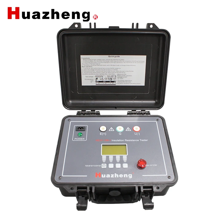 

Huazheng Electric High Voltage 10kv Dc Insulation Resistance Meter