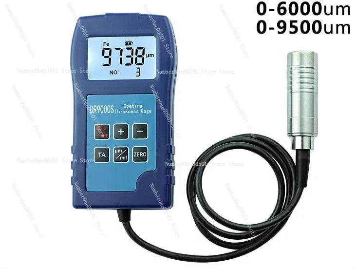 

DR6000 DR9000S Fireproof coating thickness tester Anti-corrosion paint galvanizing coating thickness tester High precision