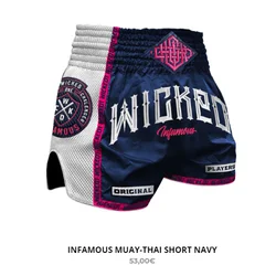 W11 match Muay Thai pants fighting shorts fitness Sanda training boxing suit sanda